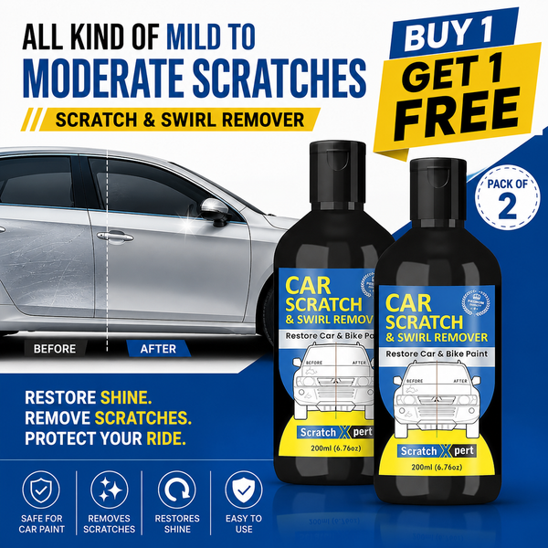 Car Body Scratch Remover Compound – Buy 1 Get 1 Free (Pack of 2)